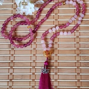 Cheshire Cat Mala Necklace