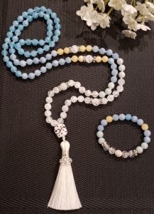 Cinderella Mala Necklace & Bracelet