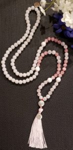 Pink Mala Necklace