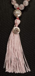 Pink Mala Necklace