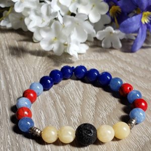 Snow White Mala Bead Bracelet