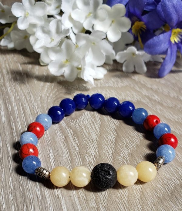 Snow White Mala Bead Bracelet