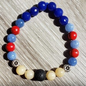 Snow White Mala Bead Bracelet