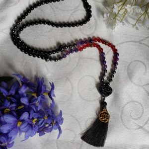 Evil Queen Mala Bead Necklace