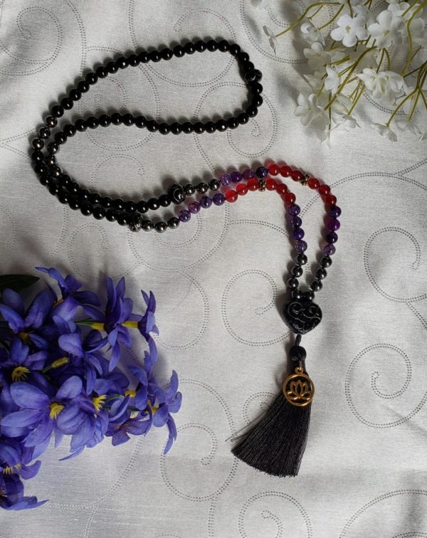 Evil Queen Mala Bead Necklace